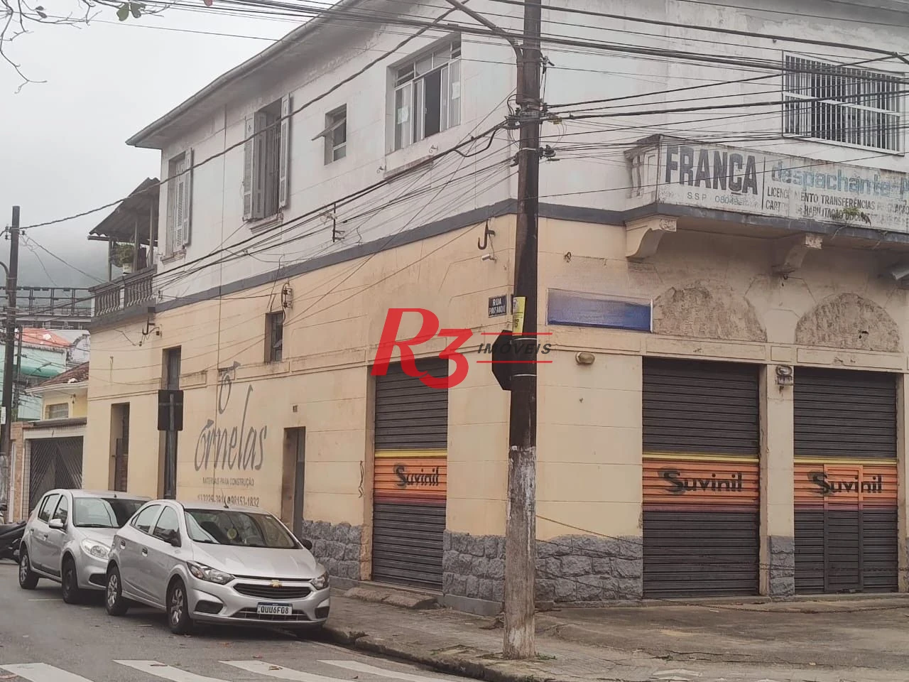Prédio, 351 m² - venda por R$ 1.600.000,00 ou aluguel por R$ 8.750,00 - Vila Belmiro - Santos/SP