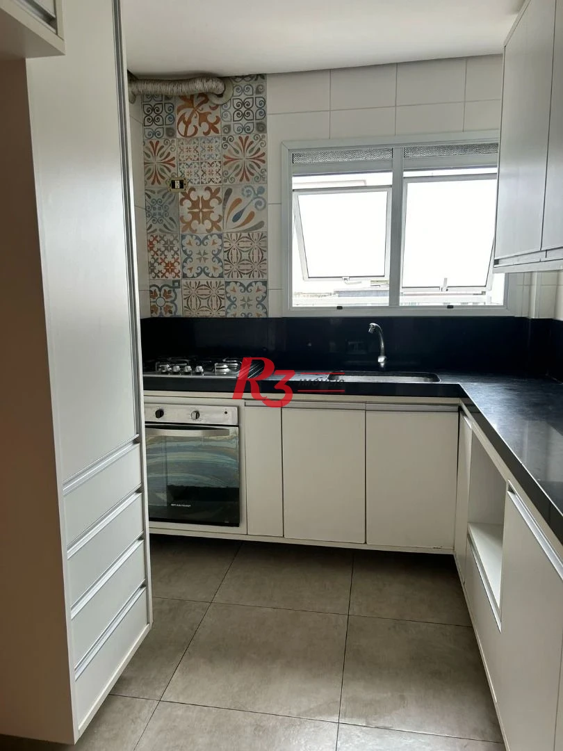 Apartamento com 2 dormitórios à venda, 111 m² por R$ 950.000,00 - Gonzaga - Santos/SP