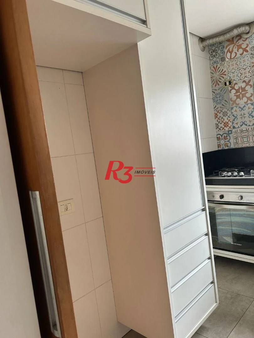 Apartamento com 2 dormitórios à venda, 111 m² por R$ 950.000,00 - Gonzaga - Santos/SP