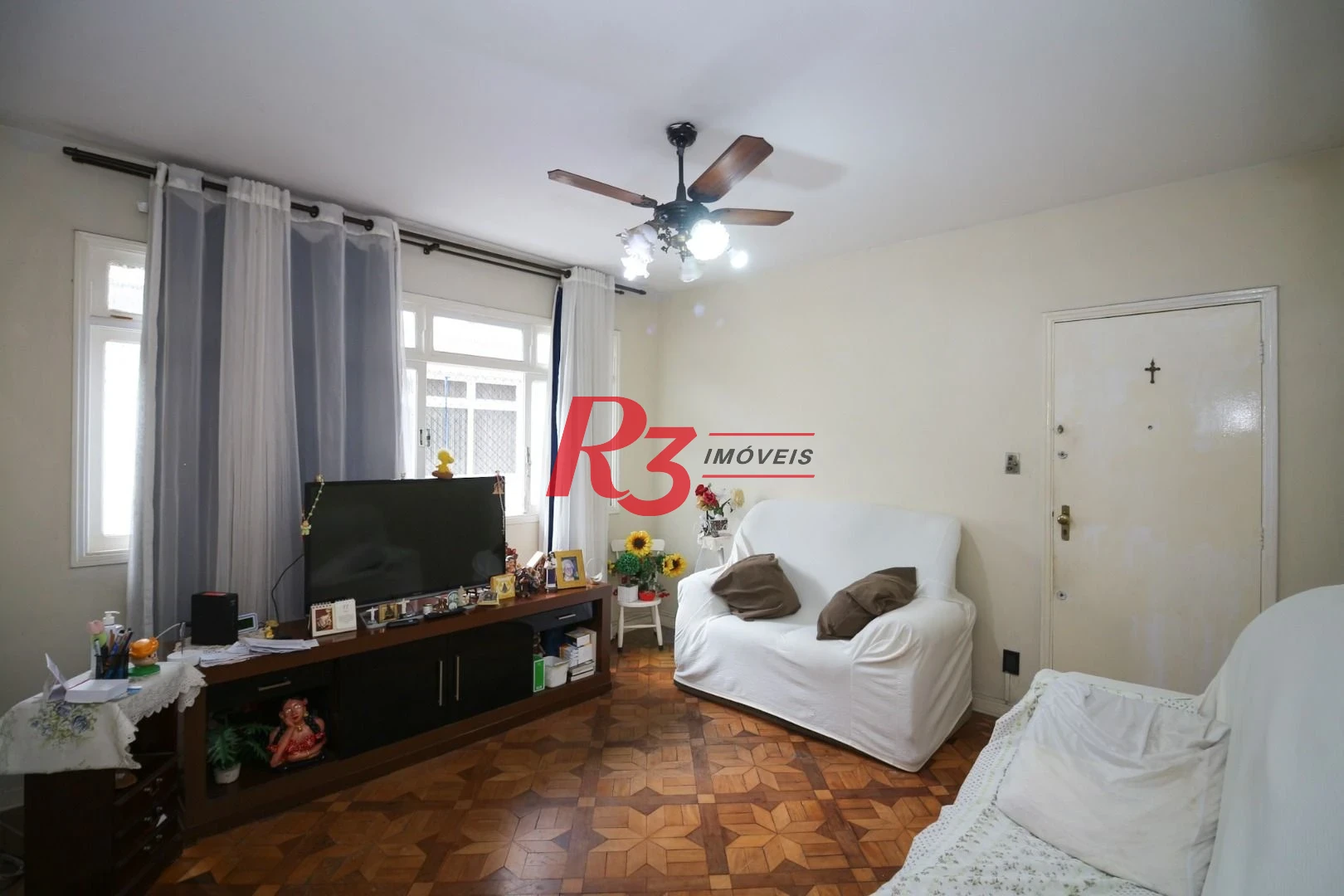 Apartamento com 2 dormitórios à venda, 85 m² por R$ 420.000,00 - Campo Grande - Santos/SP