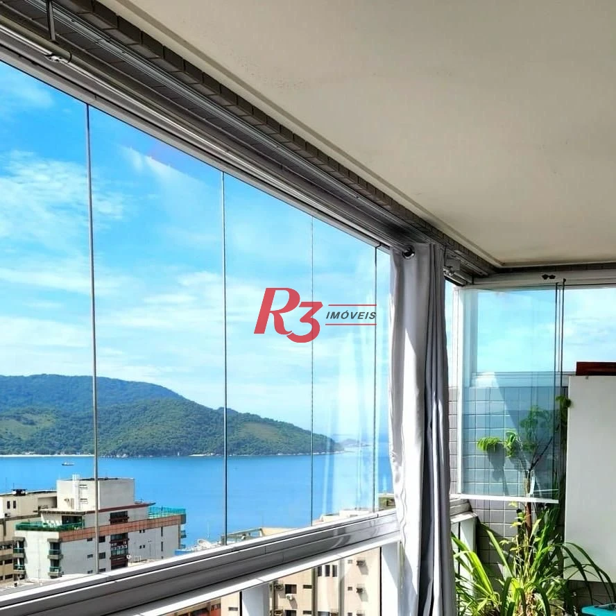 Apartamento Duplex com 4 dormitórios à venda, 380 m² por R$ 4.900.000,00 - Embaré - Santos/SP