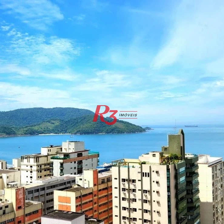Apartamento Duplex com 4 dormitórios à venda, 380 m² por R$ 4.900.000,00 - Embaré - Santos/SP