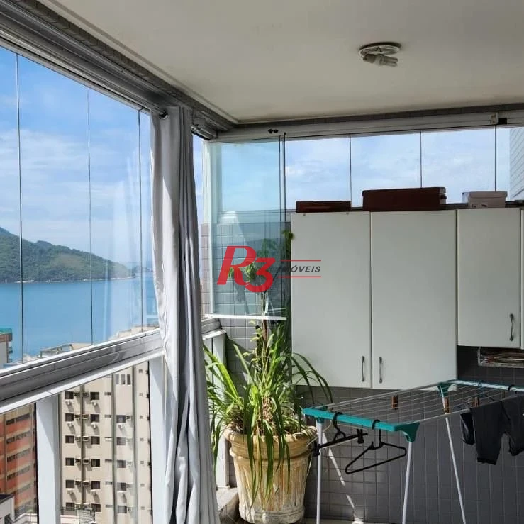 Apartamento Duplex com 4 dormitórios à venda, 380 m² por R$ 4.900.000,00 - Embaré - Santos/SP
