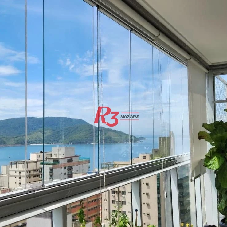 Apartamento Duplex com 4 dormitórios à venda, 380 m² por R$ 4.900.000,00 - Embaré - Santos/SP
