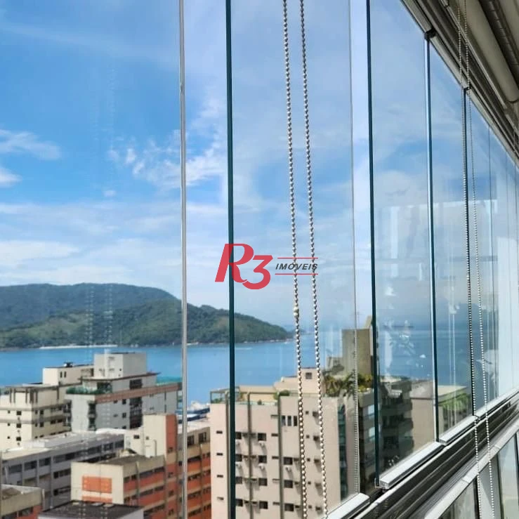 Apartamento Duplex com 4 dormitórios à venda, 380 m² por R$ 4.900.000,00 - Embaré - Santos/SP