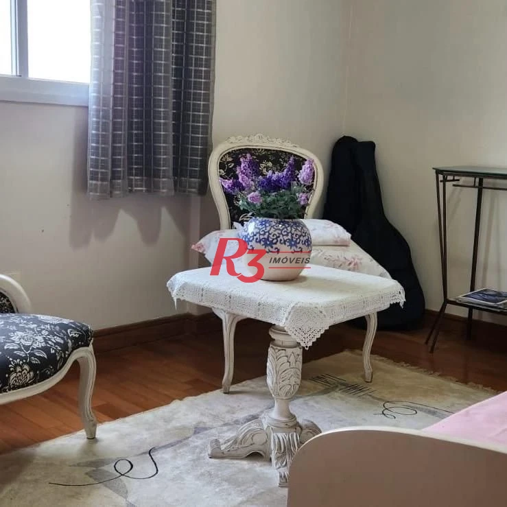 Apartamento Duplex com 4 dormitórios à venda, 380 m² por R$ 4.900.000,00 - Embaré - Santos/SP