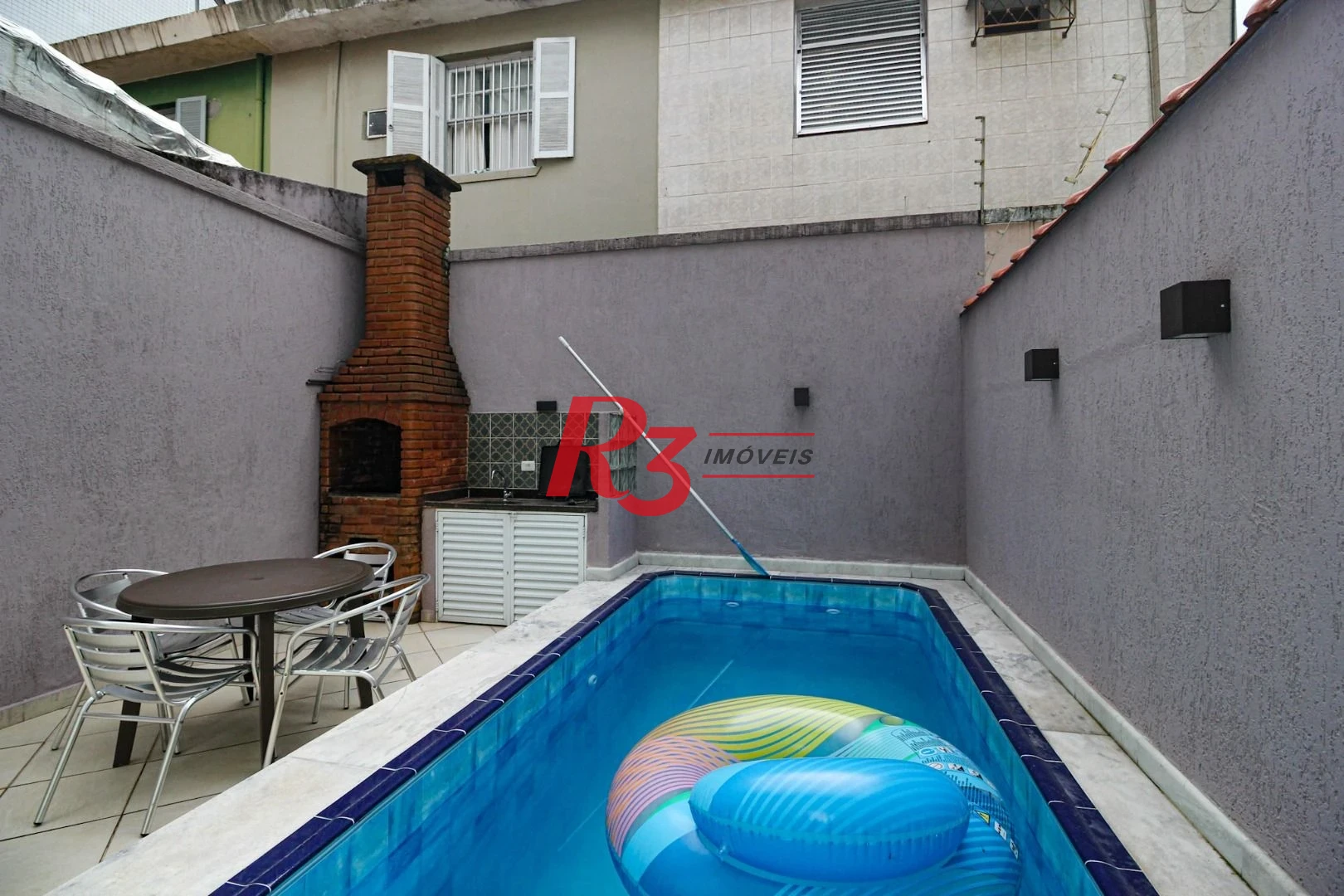 Casa com 3 dormitórios, 141 m² - venda por R$ 1.340.000,00 ou aluguel por R$ 8.500,01/mês - Marapé - Santos/SP