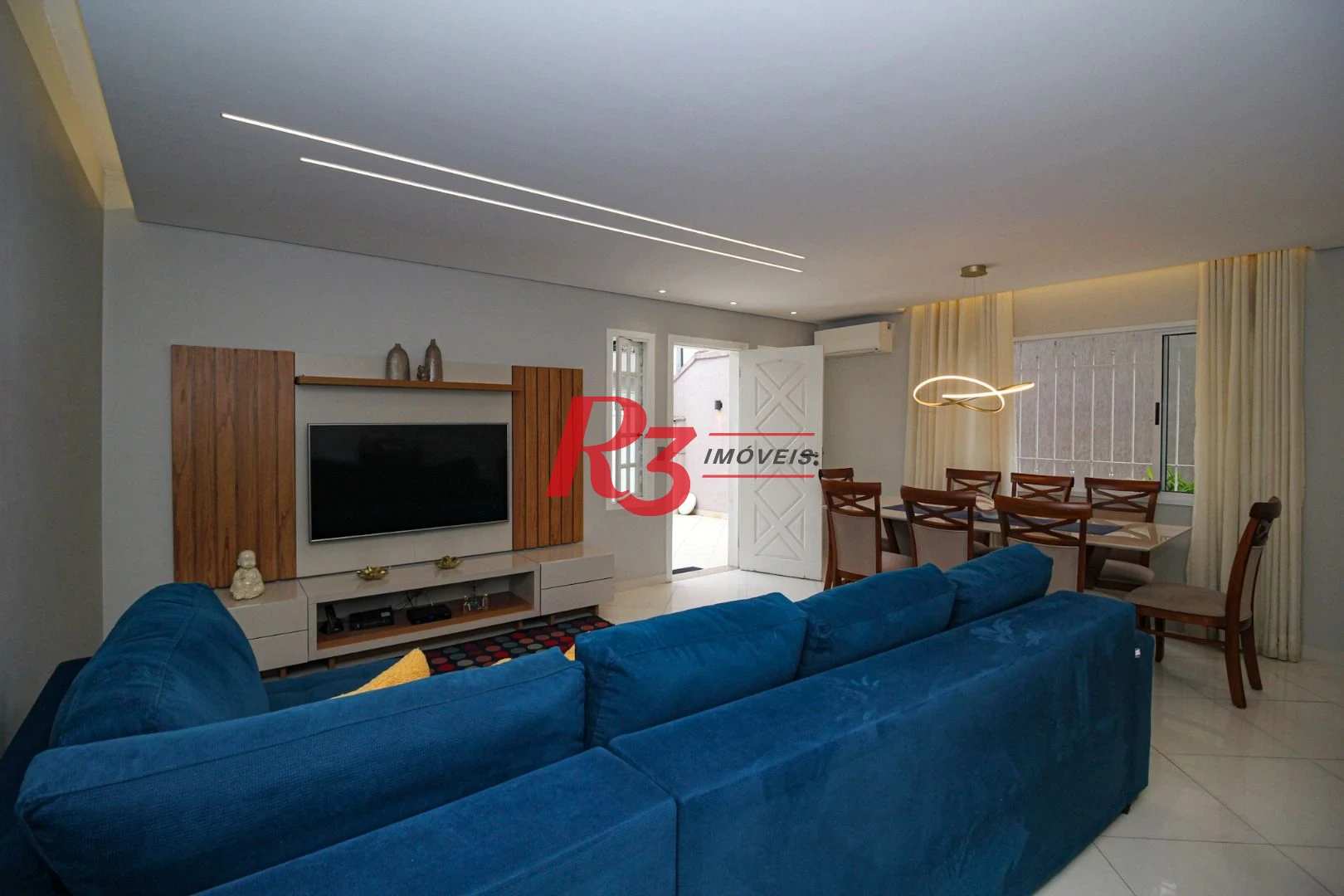 Casa com 3 dormitórios, 141 m² - venda por R$ 1.340.000,00 ou aluguel por R$ 8.500,01/mês - Marapé - Santos/SP