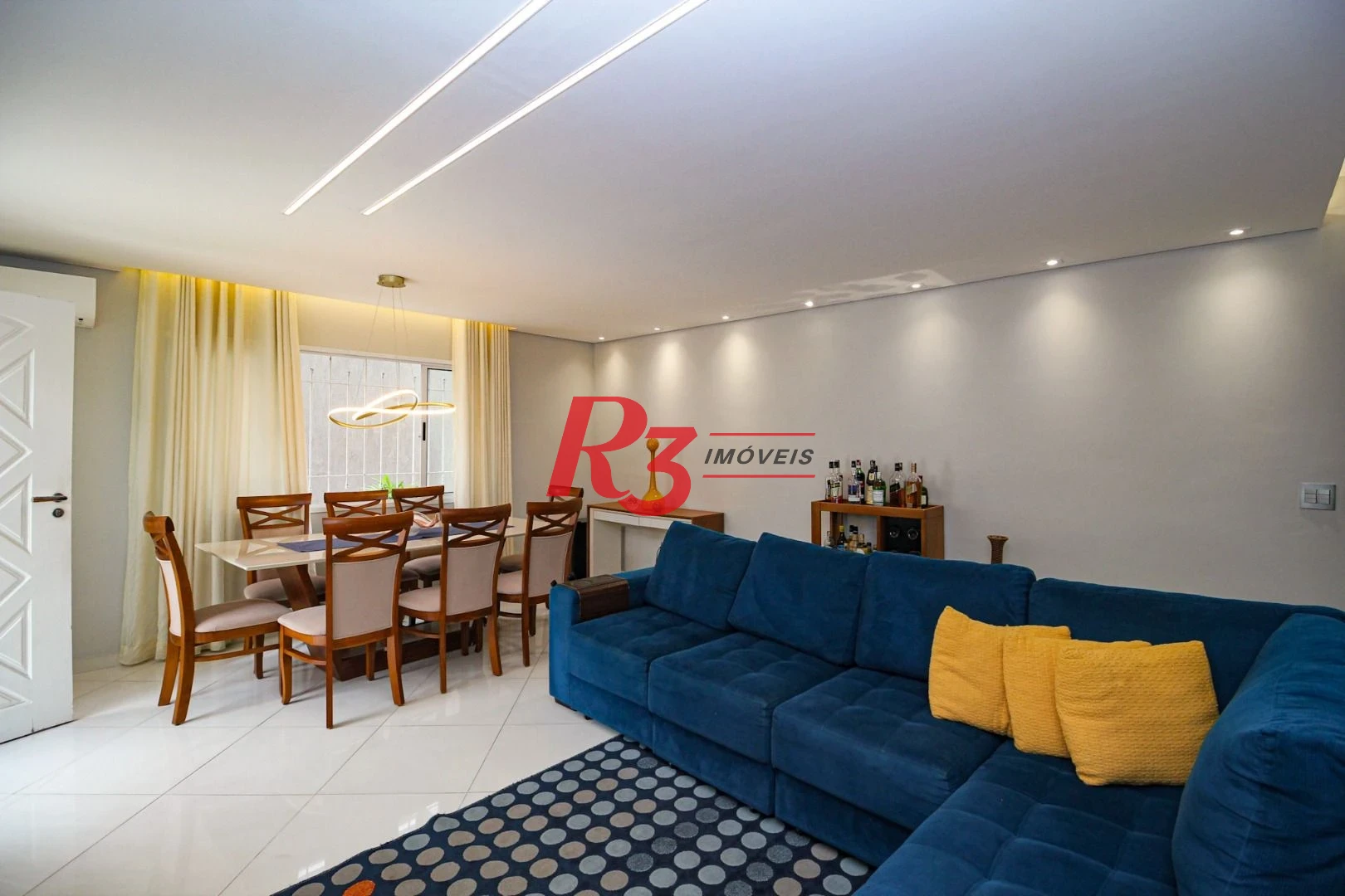 Casa com 3 dormitórios, 141 m² - venda por R$ 1.340.000,00 ou aluguel por R$ 8.500,01/mês - Marapé - Santos/SP