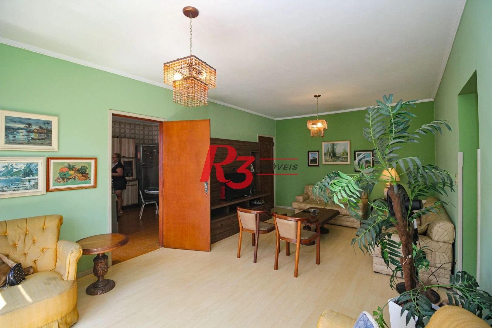 Apartamento para alugar, 137 m² por R$ 6.000,00/mês - Ponta da Praia - Santos/SP