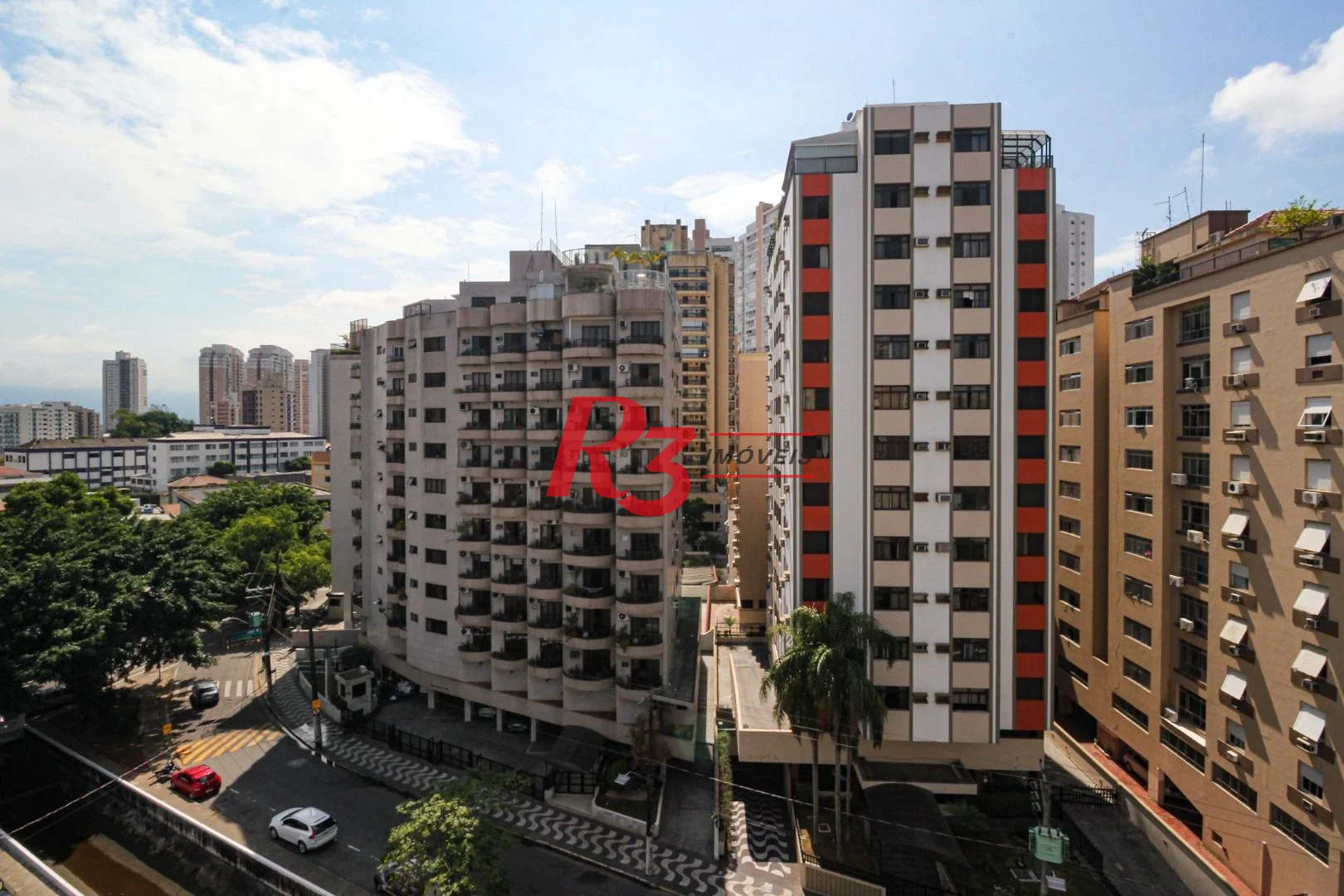 Apartamento para alugar, 137 m² por R$ 6.000,00/mês - Ponta da Praia - Santos/SP