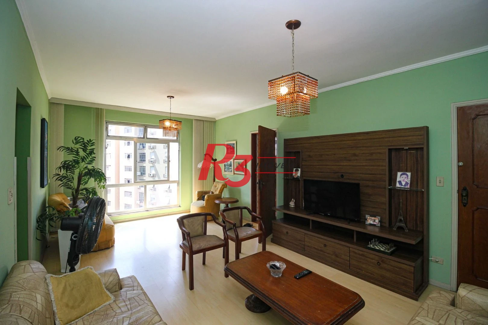 Apartamento para alugar, 137 m² por R$ 6.000,00/mês - Ponta da Praia - Santos/SP