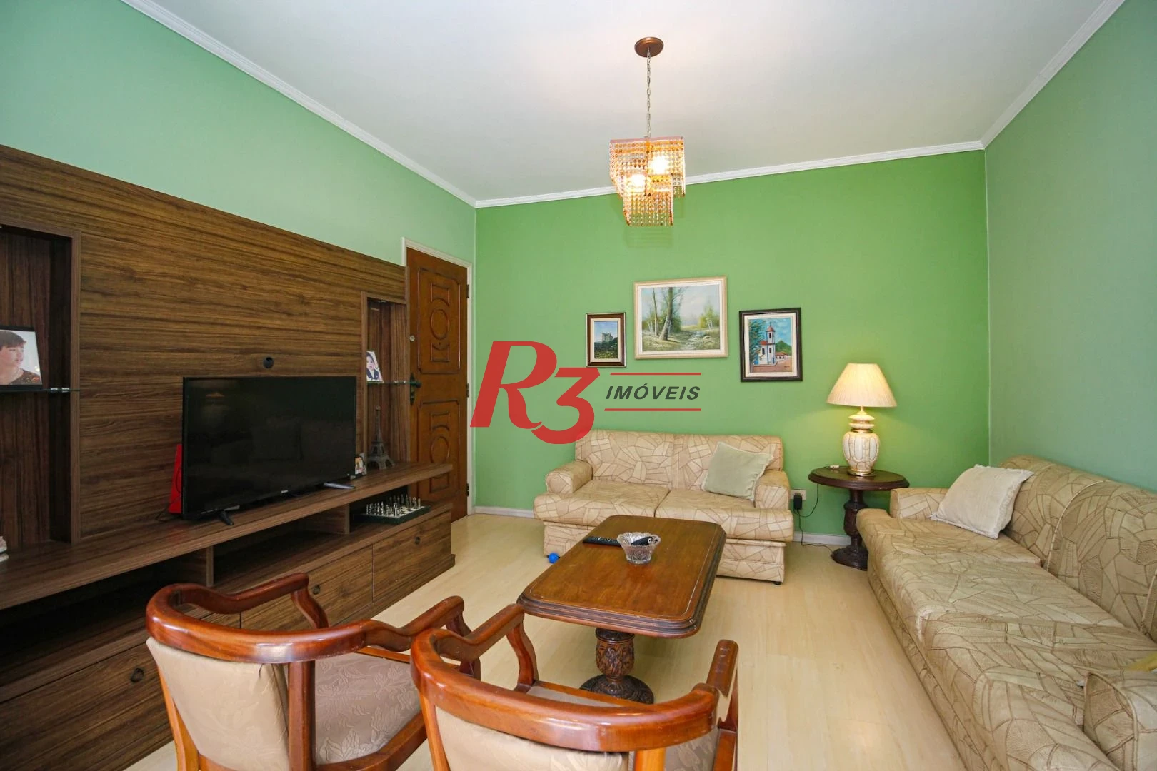 Apartamento para alugar, 137 m² por R$ 6.000,00/mês - Ponta da Praia - Santos/SP