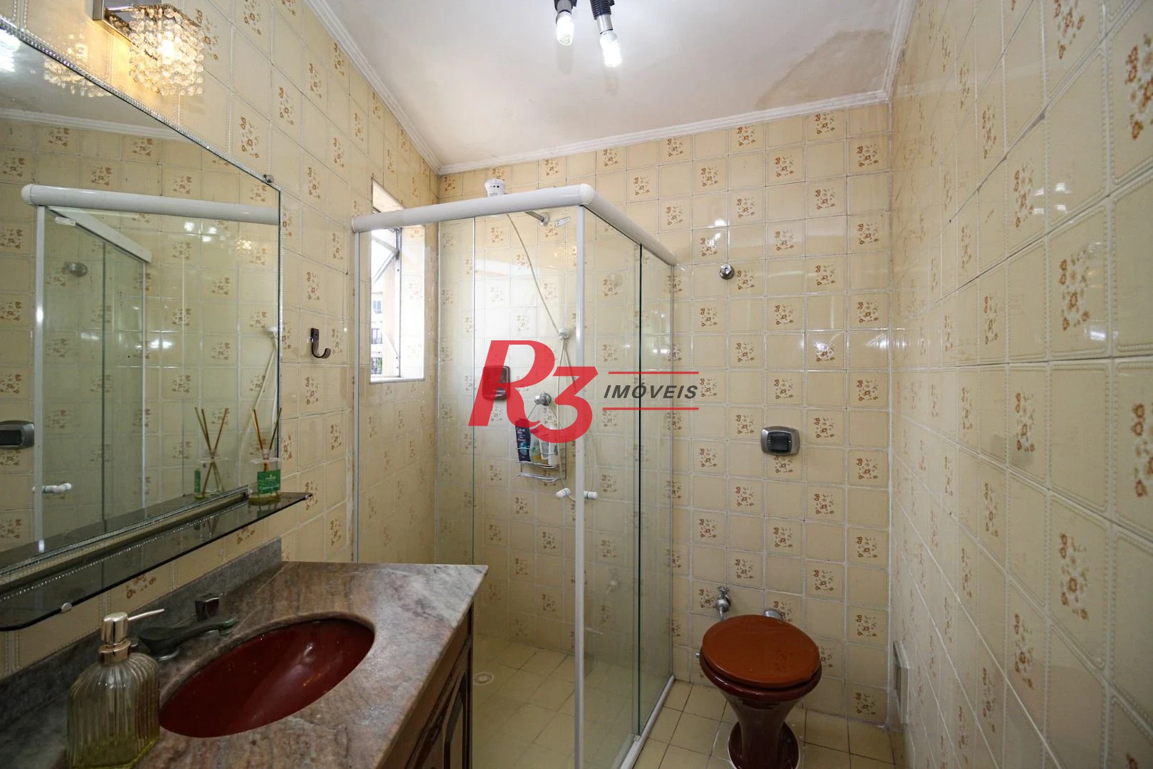 Apartamento para alugar, 137 m² por R$ 6.000,00/mês - Ponta da Praia - Santos/SP