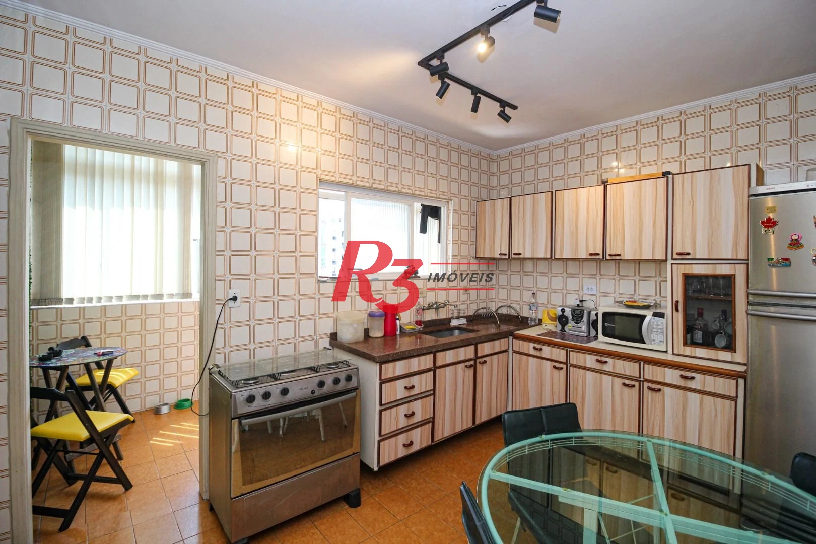 Apartamento para alugar, 137 m² por R$ 6.000,00/mês - Ponta da Praia - Santos/SP