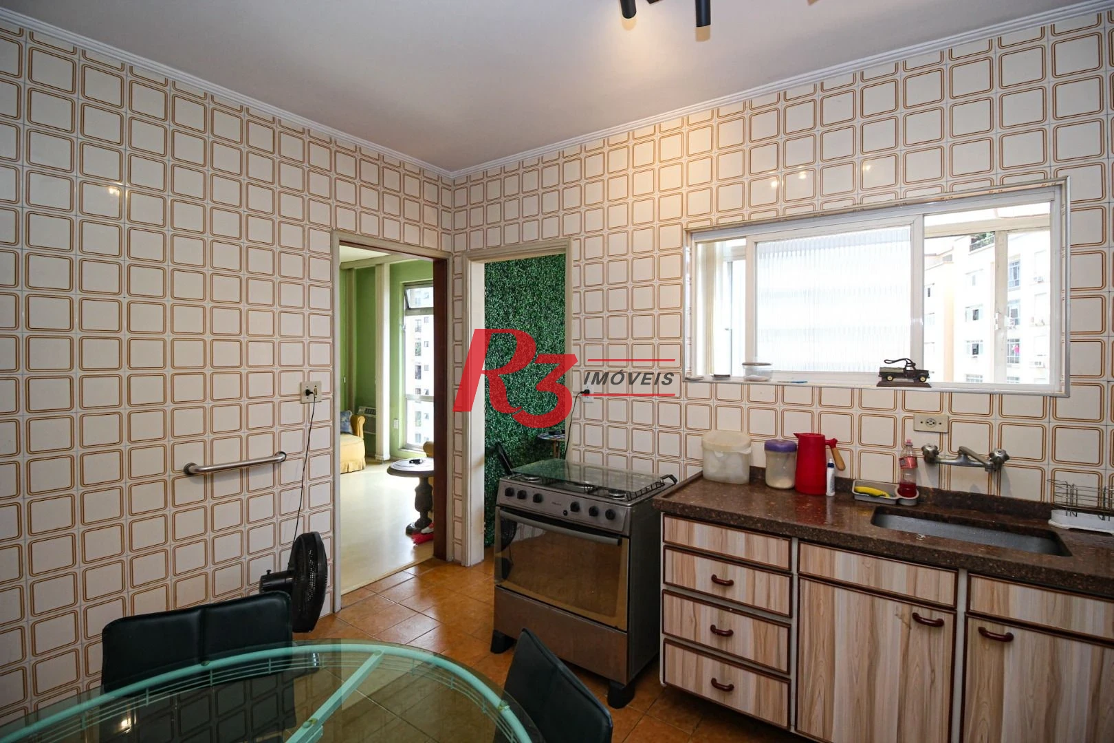 Apartamento para alugar, 137 m² por R$ 6.000,00/mês - Ponta da Praia - Santos/SP