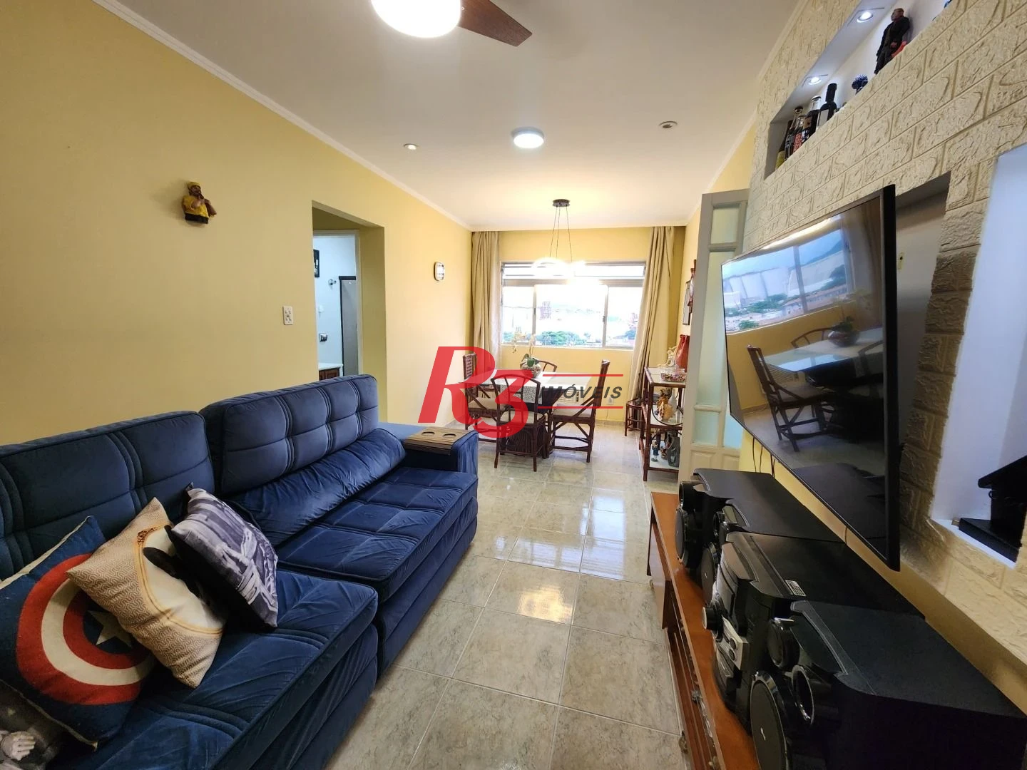 Apartamento à venda, 98 m² por R$ 535.000,00 - Ponta da Praia - Santos/SP