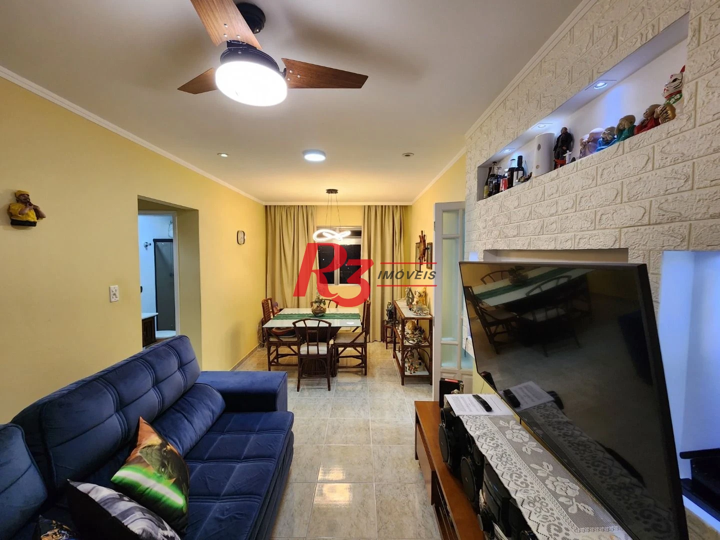 Apartamento à venda, 98 m² por R$ 535.000,00 - Ponta da Praia - Santos/SP
