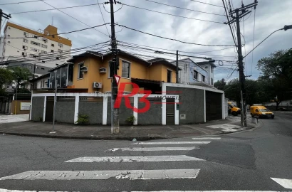 Casa com 3 dormitórios para locação, 177 m² por R$ 10.000/ano - Boqueirão - Santos/SP