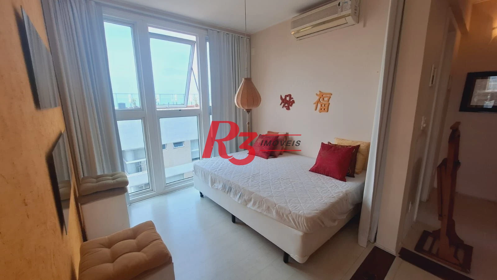 Apartamento com 2 dormitórios para alugar, 72 m² por R$ 6.500,02/mês - Gonzaga - Santos/SP