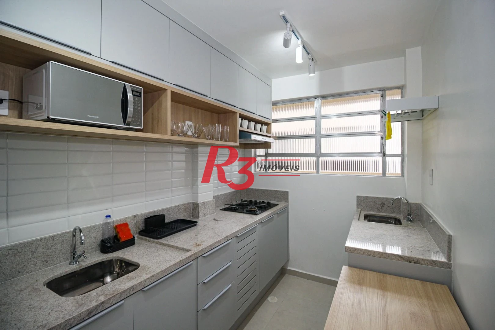 Apartamento com 1 dormitório à venda, 56 m² por R$ 485.000,00 - Gonzaga - Santos/SP