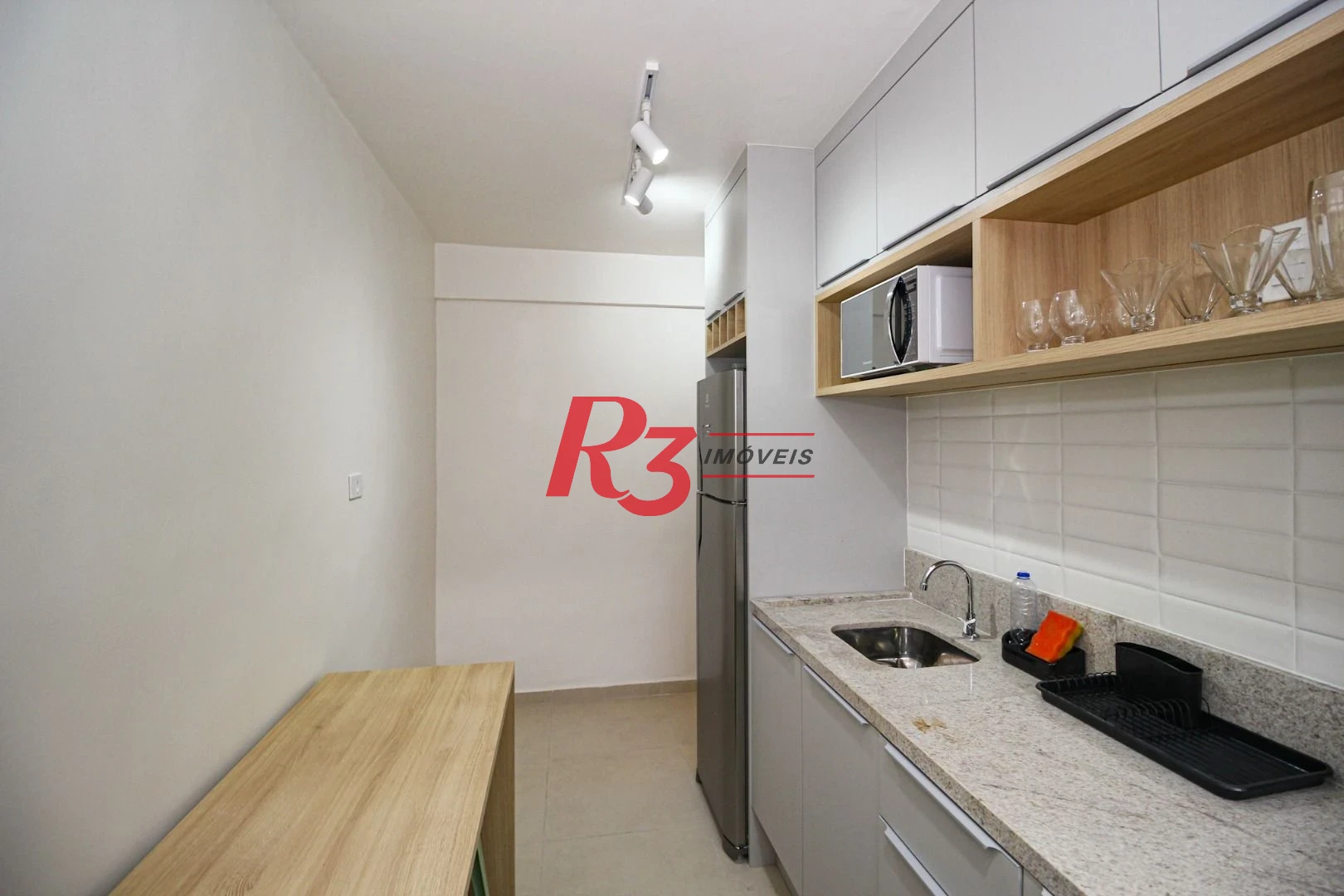 Apartamento com 1 dormitório à venda, 56 m² por R$ 485.000,00 - Gonzaga - Santos/SP
