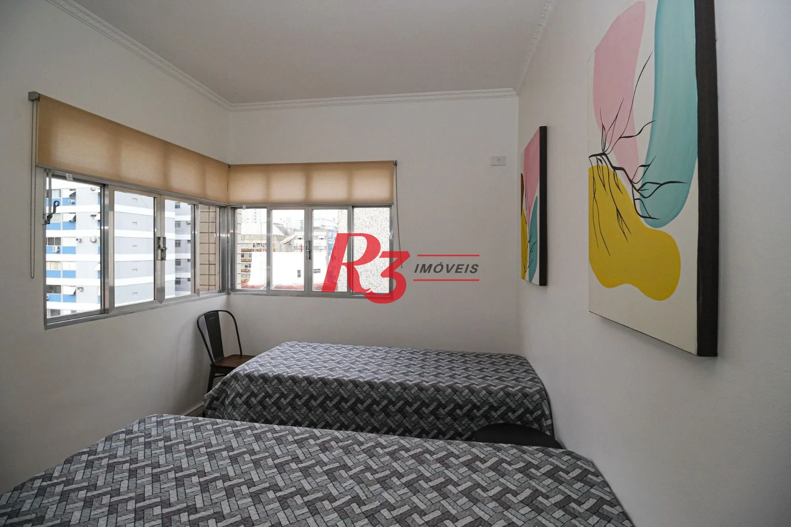 Apartamento com 1 dormitório à venda, 56 m² por R$ 485.000,00 - Gonzaga - Santos/SP