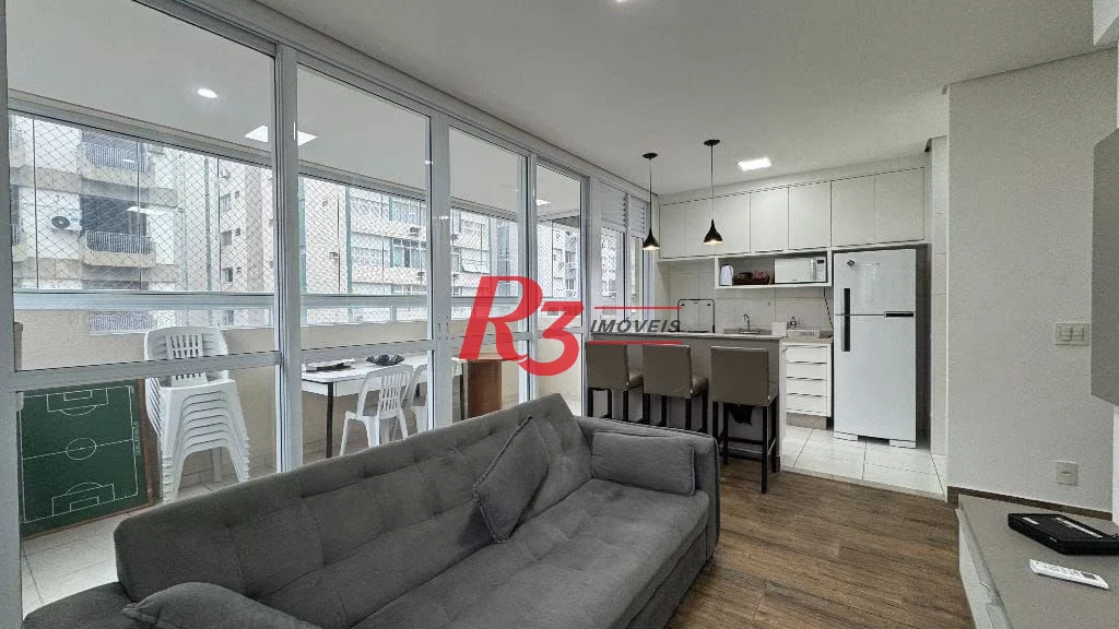 Apartamento à venda, 72 m² por R$ 900.000,00 - Gonzaga - Santos/SP