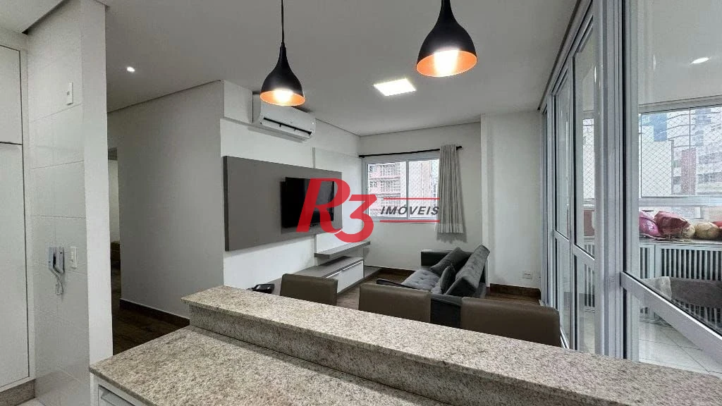 Apartamento à venda, 72 m² por R$ 900.000,00 - Gonzaga - Santos/SP
