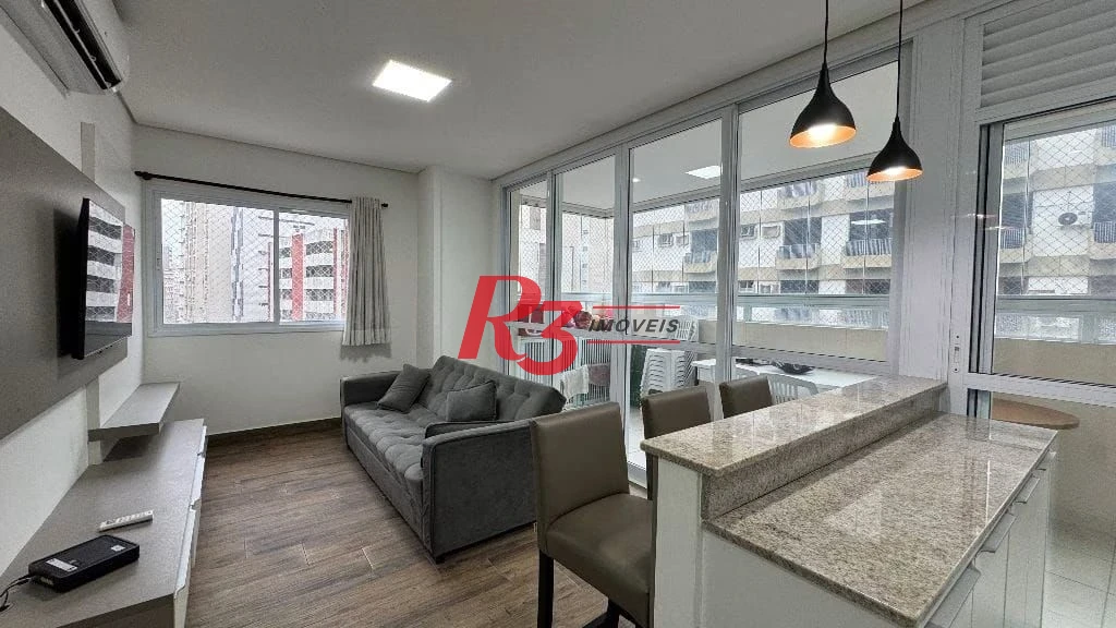 Apartamento à venda, 72 m² por R$ 900.000,00 - Gonzaga - Santos/SP