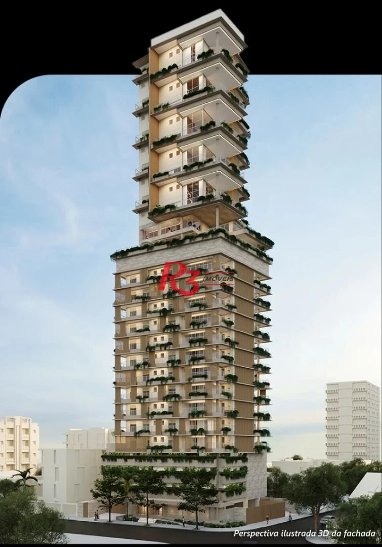 Apartamento à venda, 175 m² por R$ 3.000.855,07 - Ponta da Praia - Santos/SP