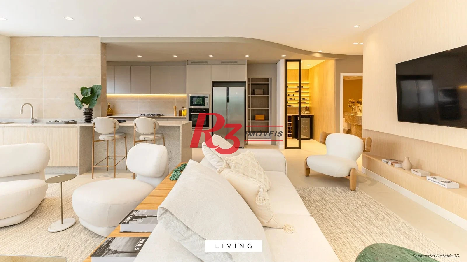 Apartamento à venda, 175 m² por R$ 2.812.177,27 - Ponta da Praia - Santos/SP