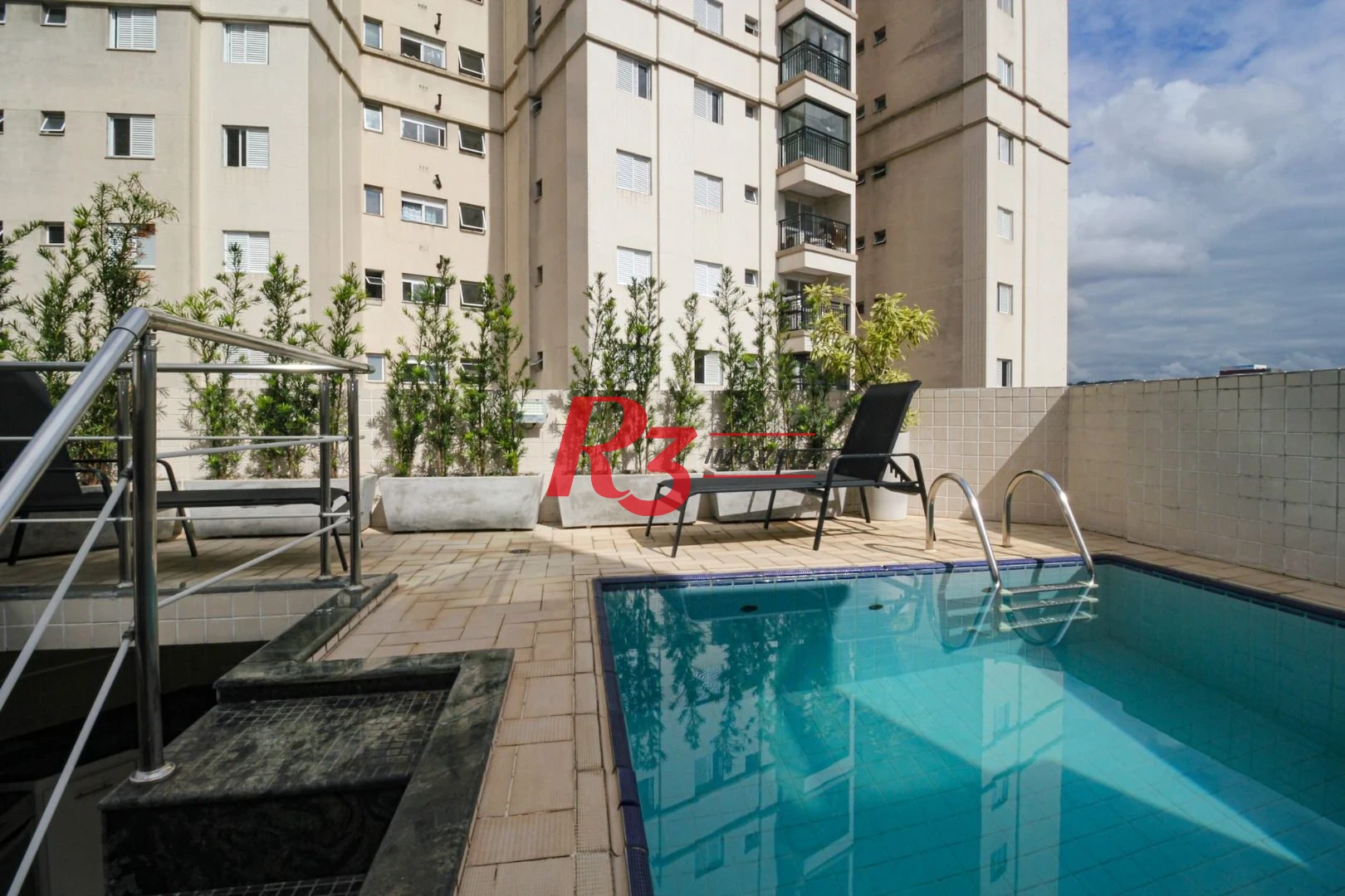 Cobertura com 3 dormitórios à venda, 380 m² por R$ 3.520.000,00 - Gonzaga - Santos/SP