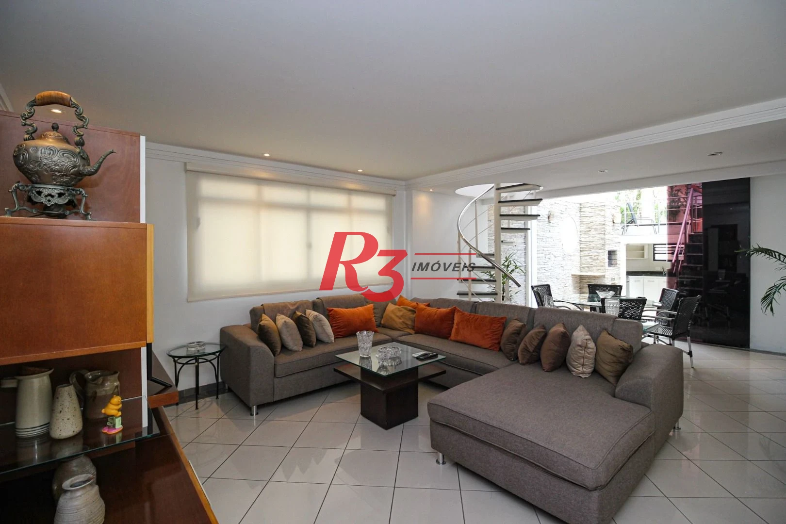 Cobertura com 3 dormitórios à venda, 380 m² por R$ 3.520.000,00 - Gonzaga - Santos/SP
