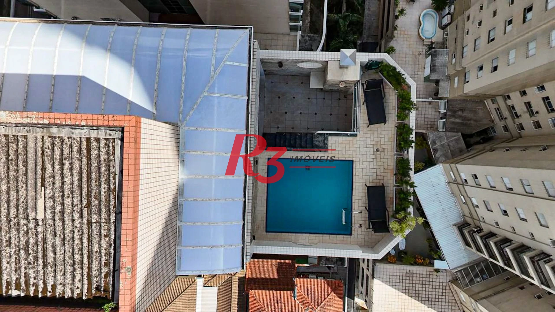 Cobertura com 3 dormitórios à venda, 380 m² por R$ 3.520.000,00 - Gonzaga - Santos/SP