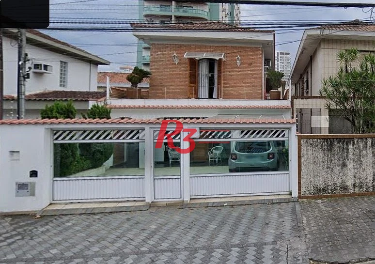 Sobrado com 4 dormitórios, 351 m² - venda por R$ 2.500.000,00 ou aluguel por R$ 20.860,00/mês - Embaré - Santos/SP