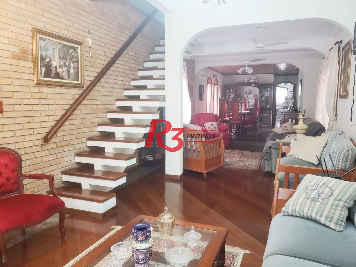 Sobrado com 4 dormitórios, 351 m² - venda por R$ 2.500.000,00 ou aluguel por R$ 20.860,00/mês - Embaré - Santos/SP