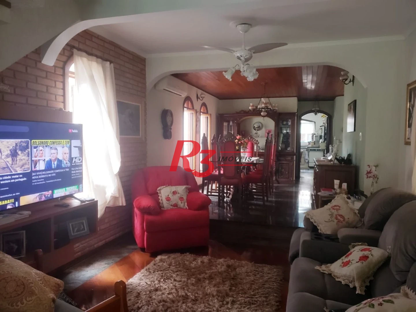 Sobrado com 4 dormitórios, 351 m² - venda por R$ 2.500.000,00 ou aluguel por R$ 20.860,00/mês - Embaré - Santos/SP