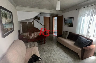 Casa com 6 dormitórios à venda, 223 m² por R$ 900.000,00 - Vila Matias - Santos/SP