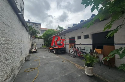 Terreno à venda, 500 m² por R$ 4.000.000,00 - Macuco - Santos/SP