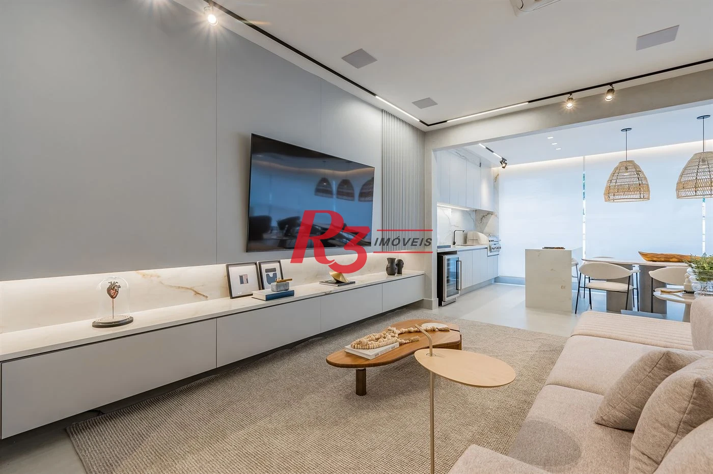 Apartamento à venda, 178 m² por R$ 2.511.476,59 - Boqueirão - Santos/SP