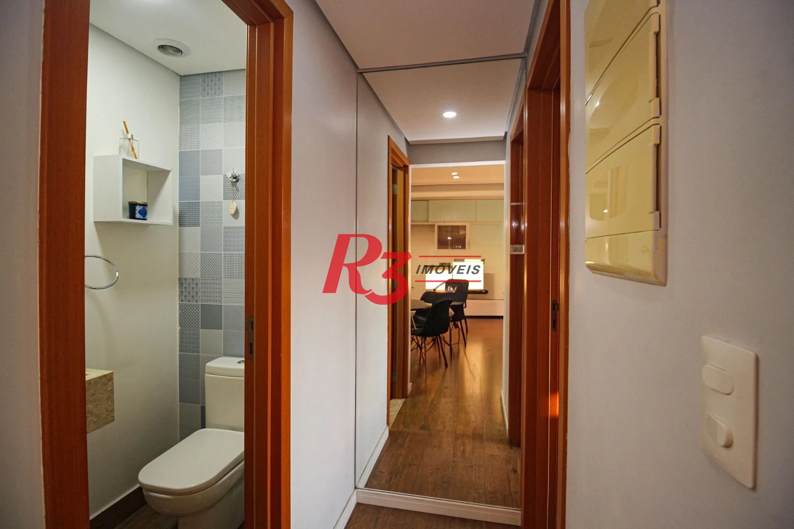 Apartamento com 1 dormitório à venda, 52 m² por R$ 745.000,00 - Embaré - Santos/SP