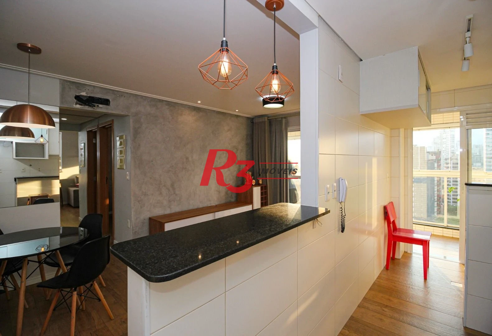 Apartamento com 1 dormitório à venda, 52 m² por R$ 745.000,00 - Embaré - Santos/SP