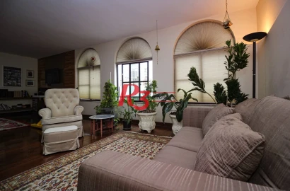 Apartamento com 4 dormitórios à venda, 335 m² por R$ 1.800.000,00 - Boqueirão - Santos/SP