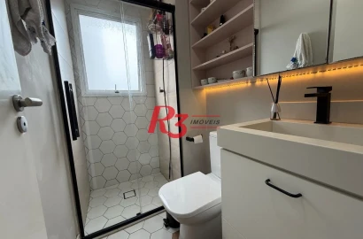Apartamento à venda, 45 m² por R$ 300.000,00 - Castelo - Santos/SP
