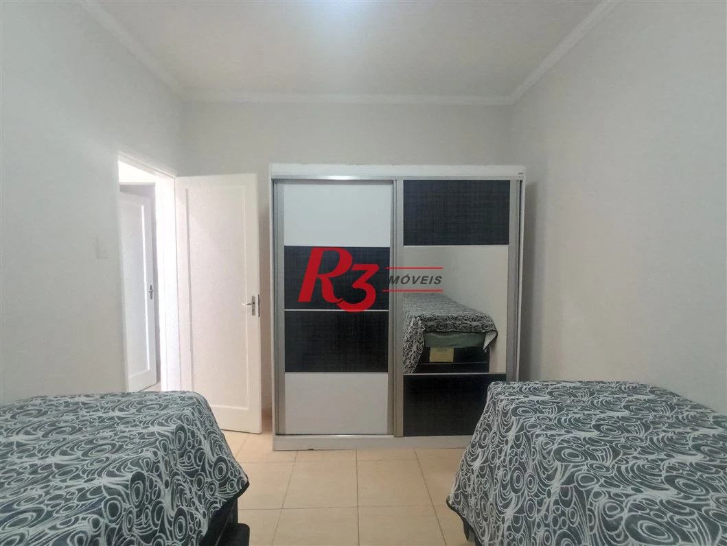 Apartamento com 2 dormitórios à venda, 66 m² por R$ 420.000,00 - Embaré - Santos/SP