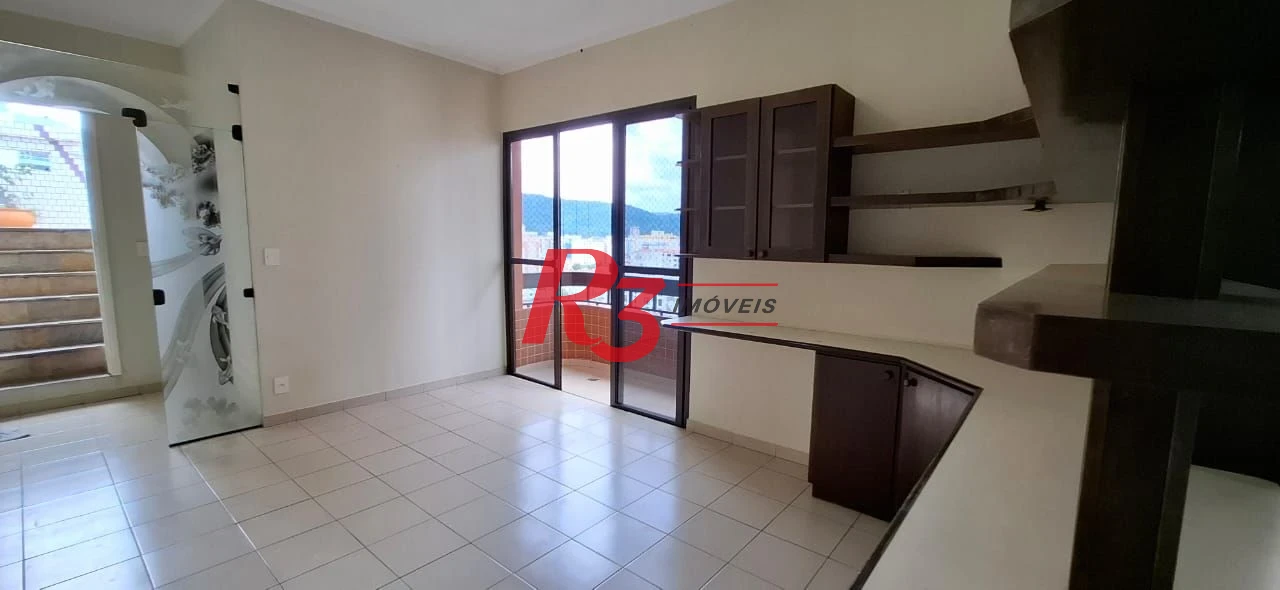 Cobertura com 2 dormitórios à venda, 160 m² por R$ 1.200.000,00 - Gonzaga - Santos/SP