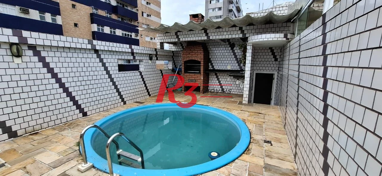 Cobertura com 2 dormitórios à venda, 160 m² por R$ 1.200.000,00 - Gonzaga - Santos/SP