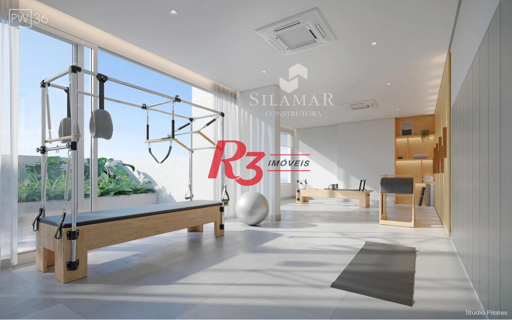 Apartamento com 3 suítes de frente para a praia do Gonzaga à venda, 224 m² por R$ 4.650.000 - Gonzaga - Santos/SP