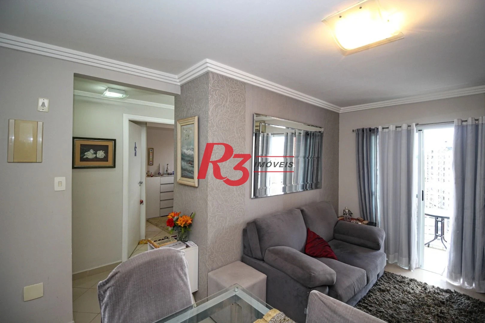 Apartamento com 1 dormitório à venda, 48 m² por R$ 599.000,00 - Ponta da Praia - Santos/SP